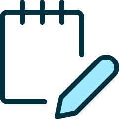 Notes Edit Icon from Ultimate Duotone Set