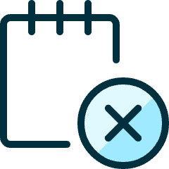 Notes Remove Icon from Ultimate Duotone Set