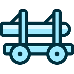 Antique Battering Ram Icon from Ultimate Duotone Set