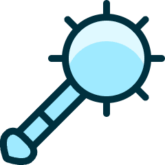 Antique Mace Icon from Ultimate Duotone Set