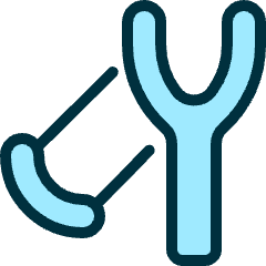 Antique Sling Icon from Ultimate Duotone Set