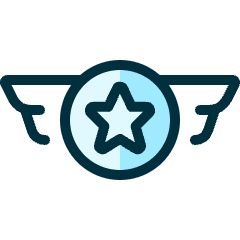 Army Badge 2 Icon from Ultimate Duotone Set