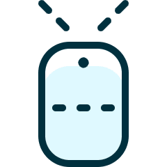 Army Dog Tag Icon from Ultimate Duotone Set