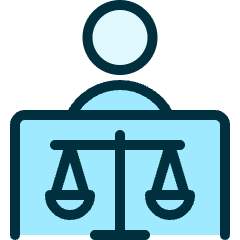 Legal Judge Balance Icon from Ultimate Duotone Set