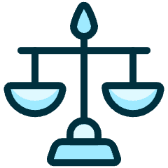 Legal Scale Icon from Ultimate Duotone Set