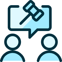 Legal Verdict Icon from Ultimate Duotone Set