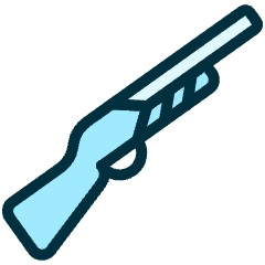 Modern Weapon Rifle Icon from Ultimate Duotone Set