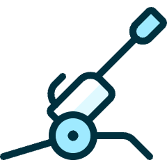 Modern Weapon Tank Machine Gun Icon from Ultimate Duotone Set