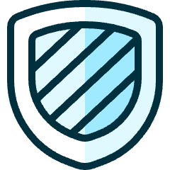 Protection Shield 1 Icon from Ultimate Duotone Set
