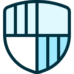 Protection Shield 3 Icon from Ultimate Duotone Set
