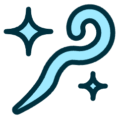 Astrology Cane Icon from Ultimate Duotone Set