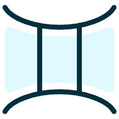 Astrology Gemini Icon from Ultimate Duotone Set