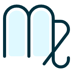 Astrology Virgo Icon from Ultimate Duotone Set