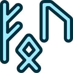 History Caveman Symbols Icon from Ultimate Duotone Set