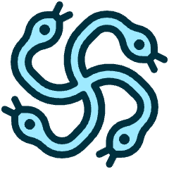 History Snakes Icon from Ultimate Duotone Set