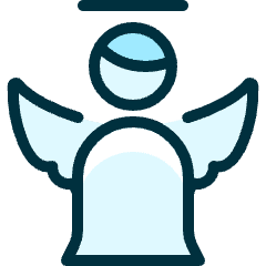 Religion Angel 1 Icon from Ultimate Duotone Set