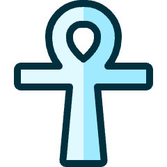 Religion Ankh Icon from Ultimate Duotone Set