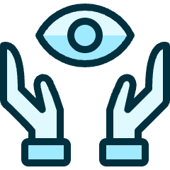 Religion Cao Dai Hands Icon from Ultimate Duotone Set