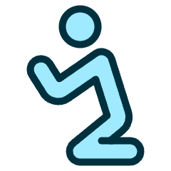 Religion Islam Pray Icon from Ultimate Duotone Set