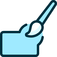 Color Brush Paint 1 Icon from Ultimate Duotone Set