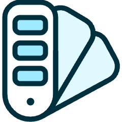 Color Palette Sample 2 Icon from Ultimate Duotone Set