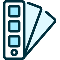 Color Palette Sample Icon from Ultimate Duotone Set
