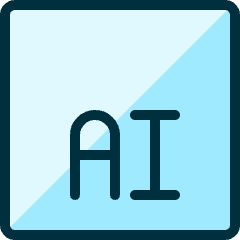 Design Document Ai 1 Icon from Ultimate Duotone Set
