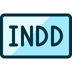 Design Document Indd Icon from Ultimate Duotone Set