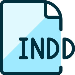Design File Indd Icon from Ultimate Duotone Set