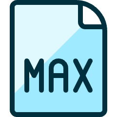 Design File Max Icon from Ultimate Duotone Set