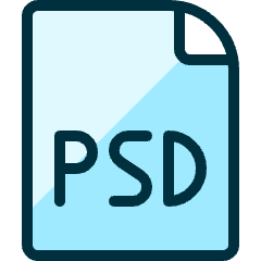 Design File Psd Icon from Ultimate Duotone Set