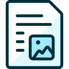 Design File Text Image Icon from Ultimate Duotone Set