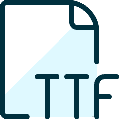 Design File Ttf 1 Icon from Ultimate Duotone Set