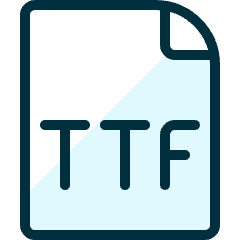 Design File Ttf Icon from Ultimate Duotone Set