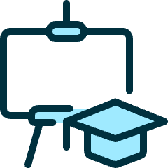 Design Drawing Board Education Icon from Ultimate Duotone Set
