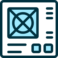 Design Tool Layout Icon from Ultimate Duotone Set