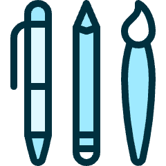 Design Tool Pens Icon from Ultimate Duotone Set