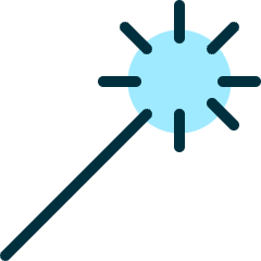 Design Tool Selection Wand Icon from Ultimate Duotone Set