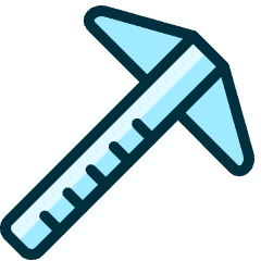 Grid Ruler 1 Icon from Ultimate Duotone Set