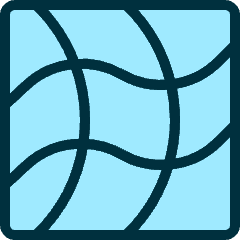 Perspective Grid Icon from Ultimate Duotone Set