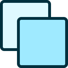 Layers Front Icon from Ultimate Duotone Set