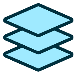 Layers Stacked Icon from Ultimate Duotone Set