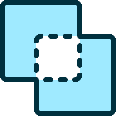 Pathfinder Exclude Icon from Ultimate Duotone Set