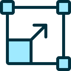 Resize Expand Arrow Icon from Ultimate Duotone Set