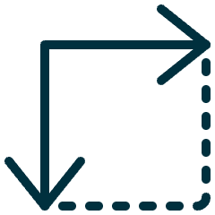 Resize Expand Sides Icon from Ultimate Duotone Set