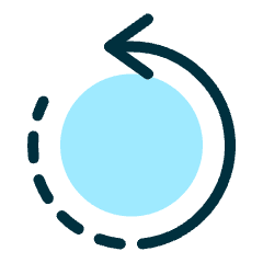 Rotate Back Icon from Ultimate Duotone Set