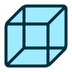 Shape Cube Icon from Ultimate Duotone Set