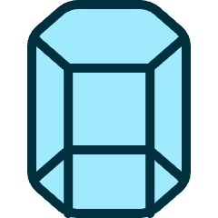 Shape Rhomboid Icon from Ultimate Duotone Set