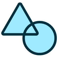 Shape Triangle Circle Icon from Ultimate Duotone Set