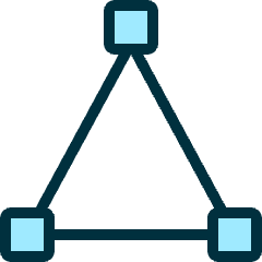 Vectors Anchor Triangle Icon from Ultimate Duotone Set